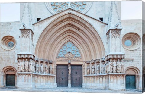 Framed Tarragona Cathedral, Catalonia, Spain Print