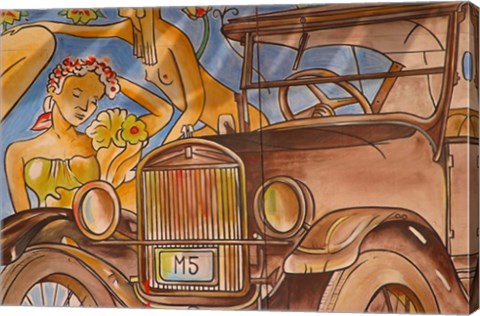 Framed Light on Tenerife, Canary Islands, Spain Print