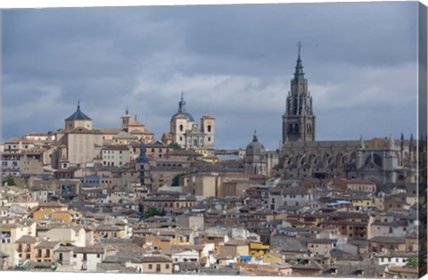 Framed Toledo Cathedral, Castilla-La Mancha, Toledo, Spain Print