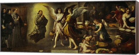 Framed Angels' Kitchen Print