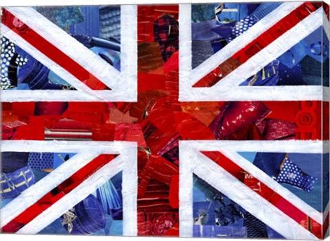 Framed Union Jack Print