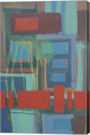 Framed Abstract 6 Print