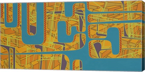 Framed Abstract 10 Print