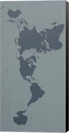 Framed World Map Print