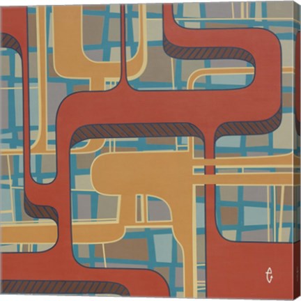 Framed Abstract 15 Print