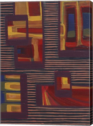 Framed Abstract 18 Print