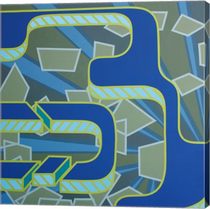 Framed Lines Project 51 Print