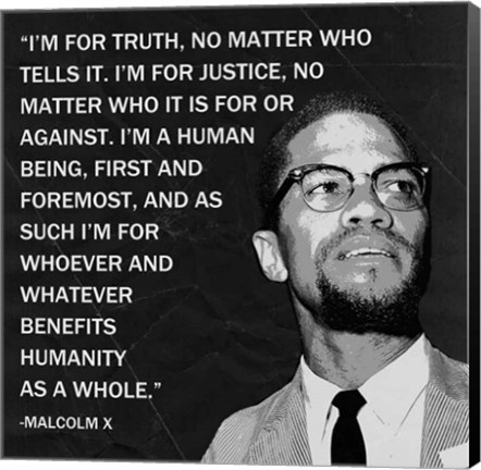 Framed I'm for Truth Print