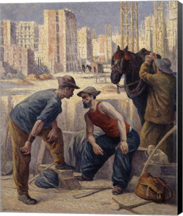 Framed Diggers, 1908-1912 Print