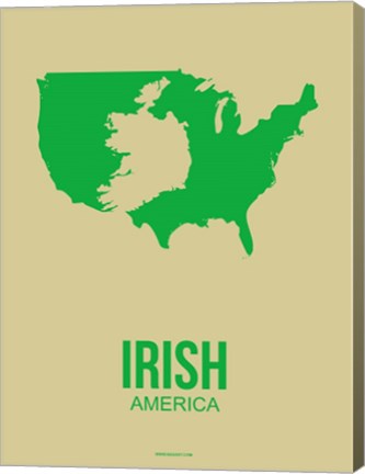 Framed Irish America 2 Print