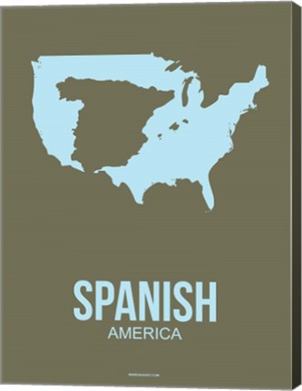 Framed Spanish America 3 Print