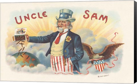 Framed Uncle Sam Print