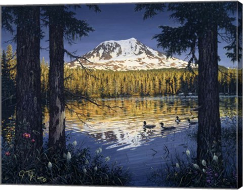 Framed Mt Adams Print