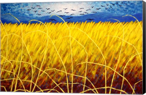 Framed Homage To Van Gogh 1 Print