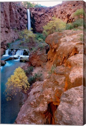 Framed Havasu Falls, Grand Canyon National Park, Arizona Print