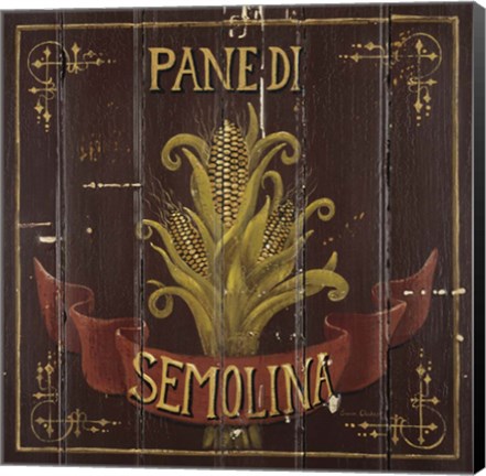 Framed Semolina Print