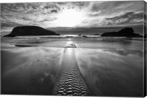 Framed Harris Stream 1 Print