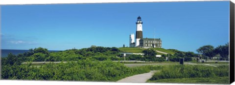 Framed Montauk Point Lighthouse, New York Print