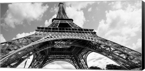 Framed Eiffel Tower in Spring Print