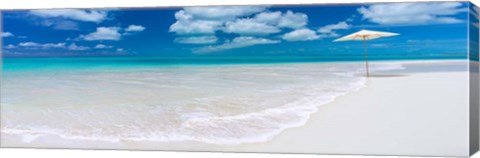 Framed Tropical beach in Cayo Largo, Cuba Print