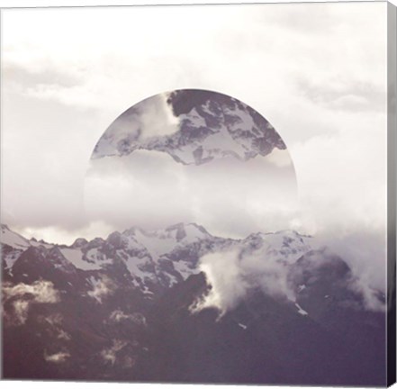 Framed Reflected Landscape IV Print