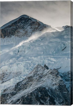 Framed Mountains in Khumbu Valley Print