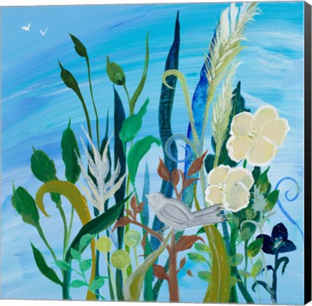 Framed Awaiting Song I Print