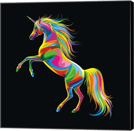 Framed Unicorn Print