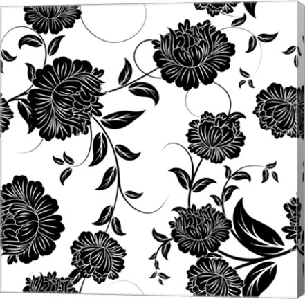 Framed Ceil Jaune Pattern 1 Print