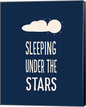 Framed Sleeping Under the Stars Print