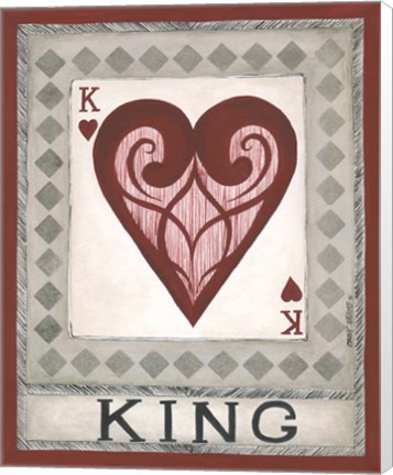 Framed King Print