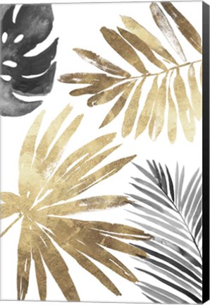 Framed Tropical Palms III Print
