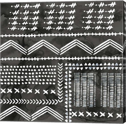 Framed African III Black Version Print