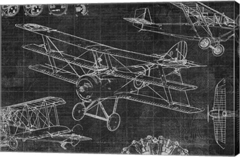 Framed Vintage Aviation III Print