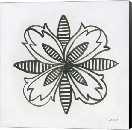 Framed Patterns of the Amazon Icon XVI Print