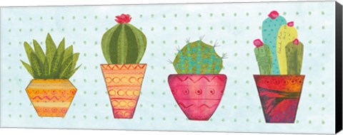 Framed Southwest Cactus VI Print