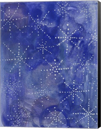 Framed Noche Azul Print