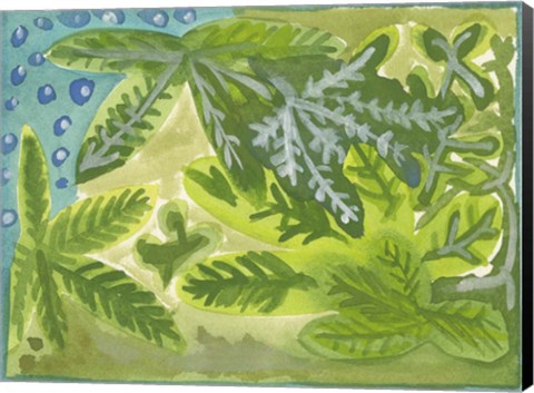 Framed Jungla Mexicana Print