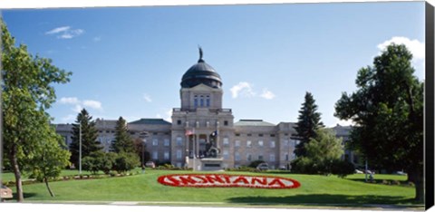 Framed Montana State Capitol, Helena, Montana Print