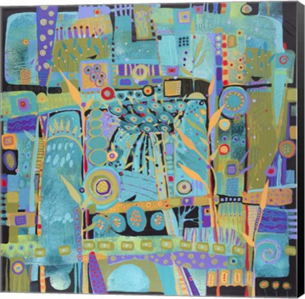 Framed Celebrating Spring Print