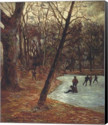 Framed Skaters, 1884-85 Print