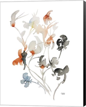 Framed Watercolor Botanical I Print