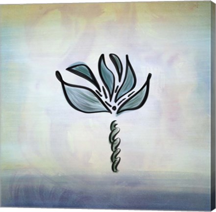 Framed Watercolor Flower Print