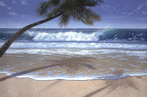 Framed Summer Shade Print