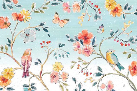 Framed Natures Bliss I Print