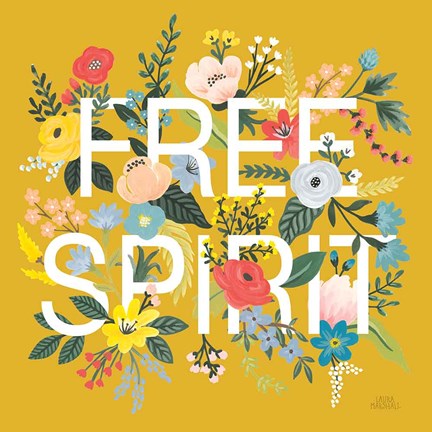 Framed Wild Garden II Print