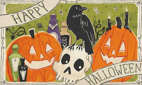 Framed Stay Creepy VIII Print