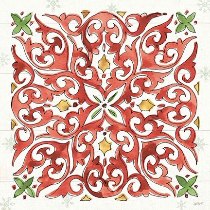 Framed Modern Farmhouse XIV Christmas Print