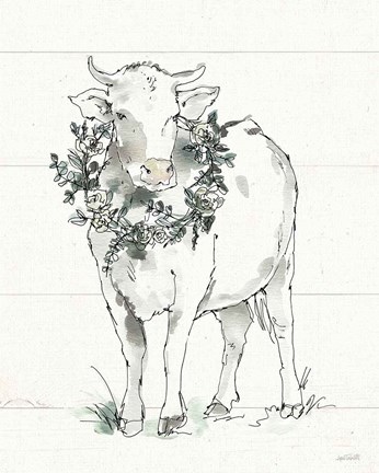 Framed Modern Farmhouse X Print