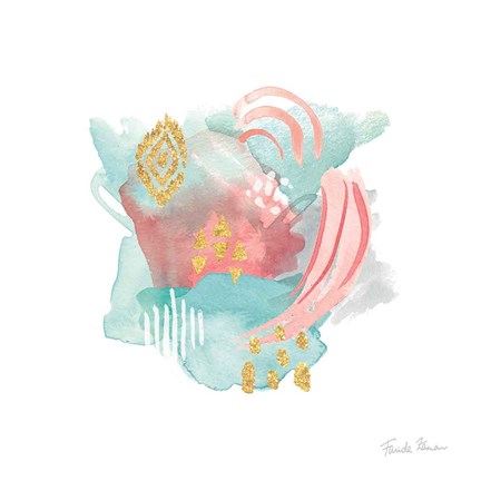 Framed Faridas Abstract IV Print